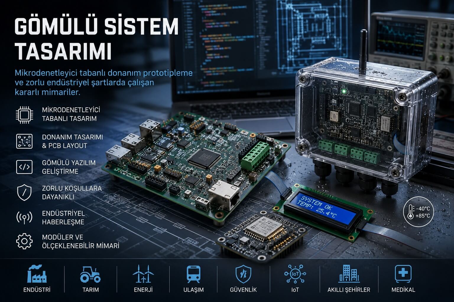 Gömülü Sistem ve Motor Kontrol Tasarımı