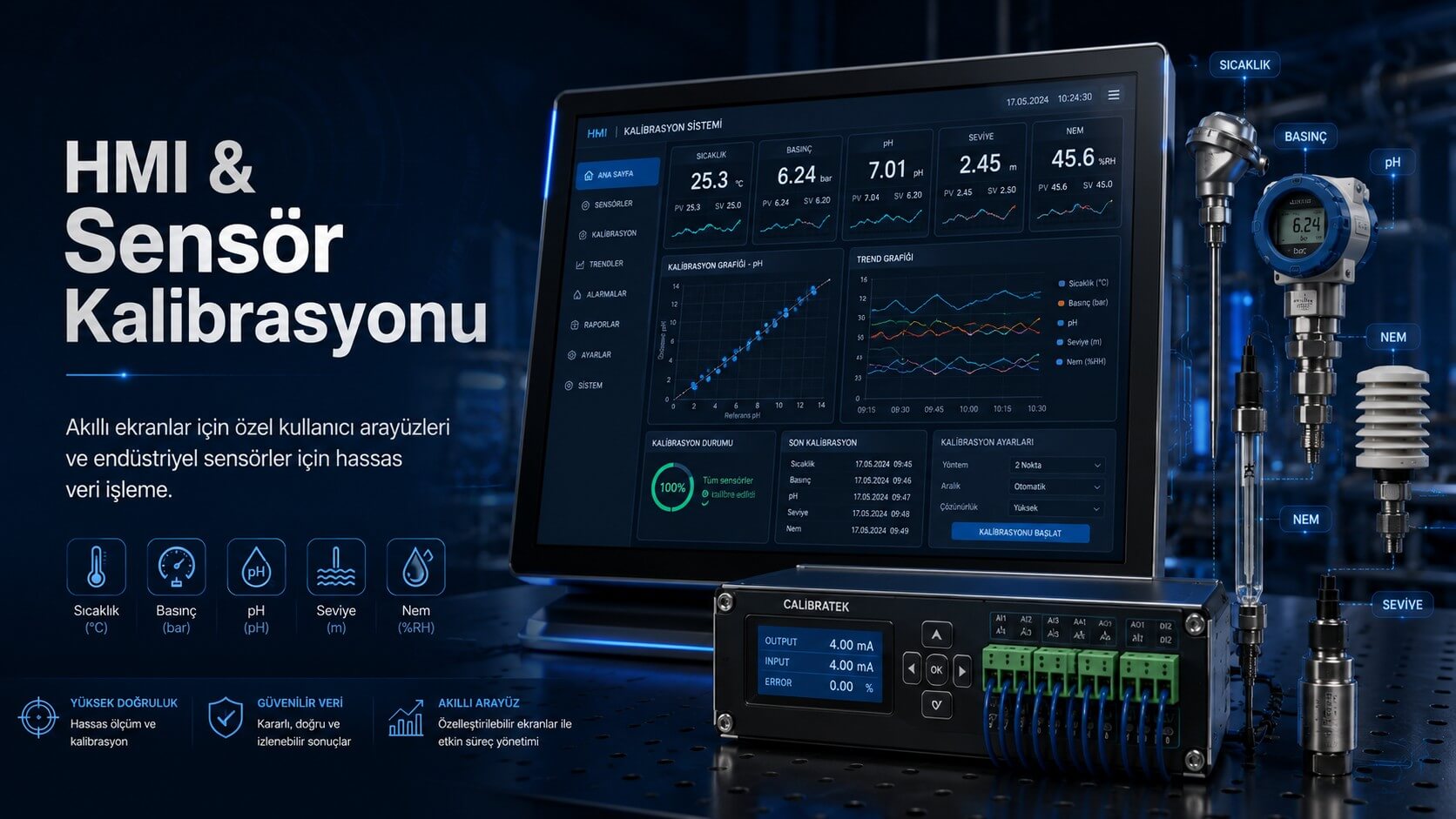Akıllı Sensörler ve Dozaj Otomasyonu