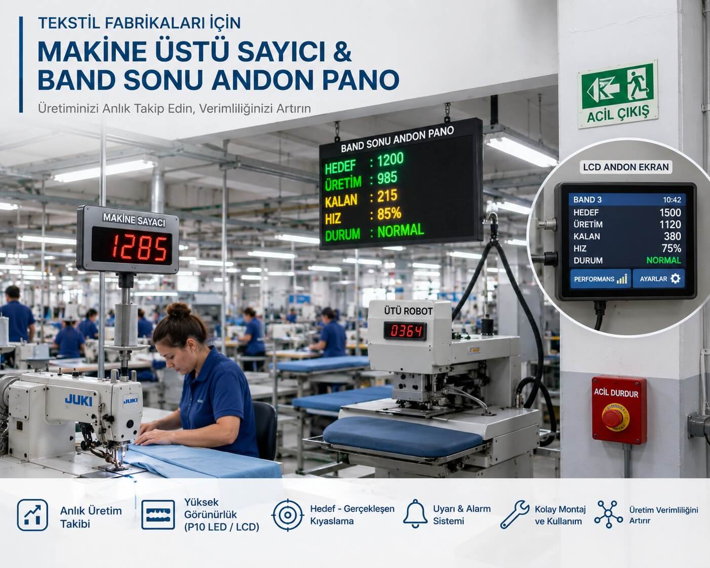 Endüstriyel Dijital Üretim ve Tekstil Sayacı